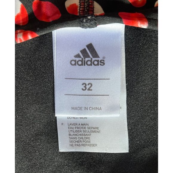 Adidas Infinitex Women’s Red and Black One Piece Swimsuit Size 32 - Picture 5 of 7